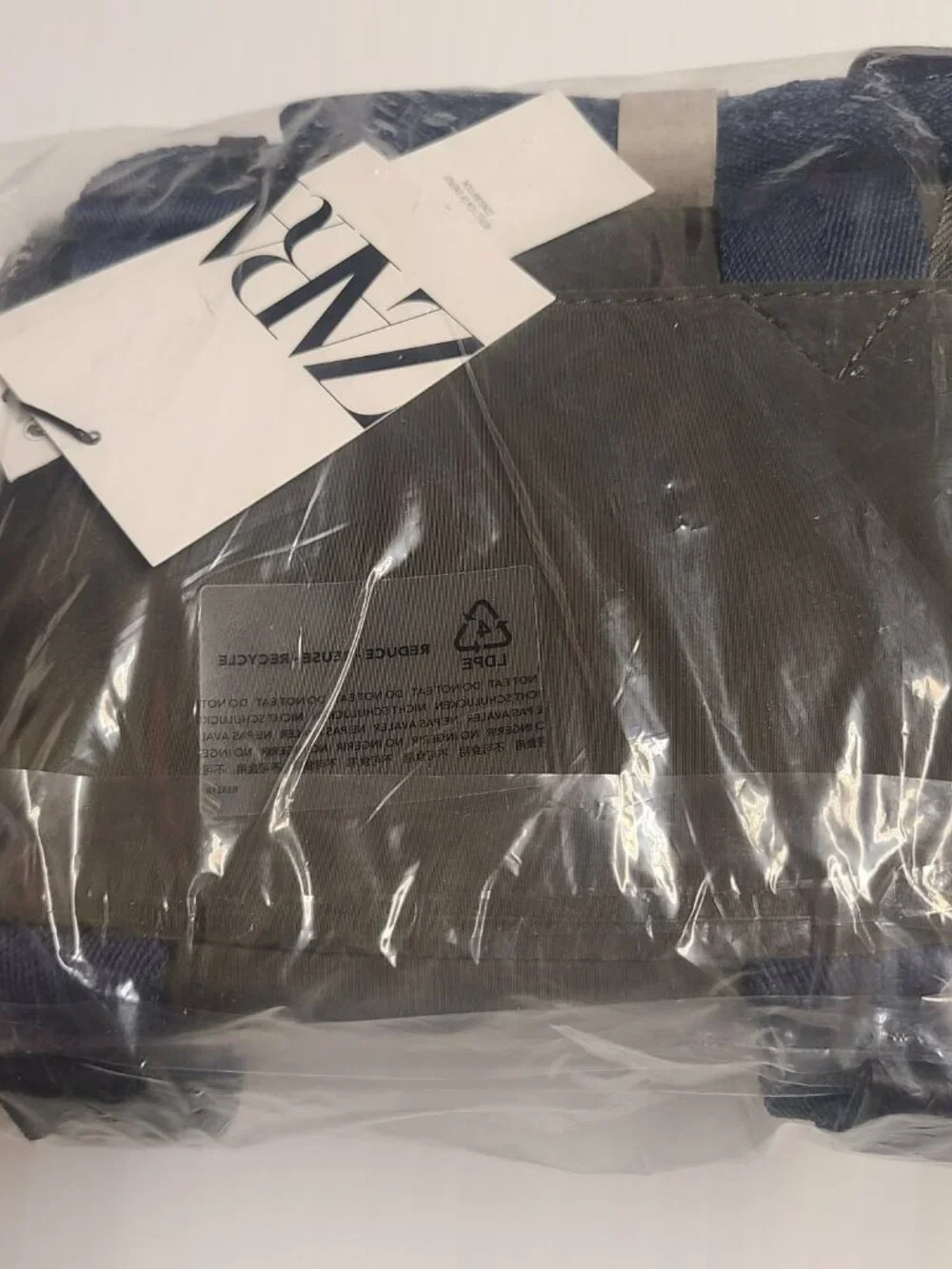 Zara Mini Bandolera Nylon Size M 3648/920